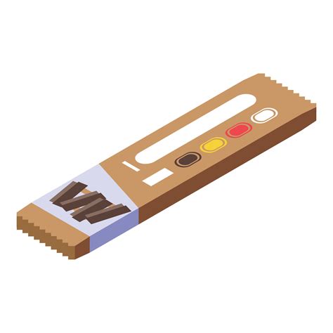 Fitness snack bar icon, isometric style 15651310 Vector Art at Vecteezy