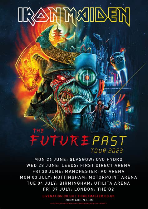 Iron Maiden announce 'The Future Past Tour' 2023 - House Of Shakes