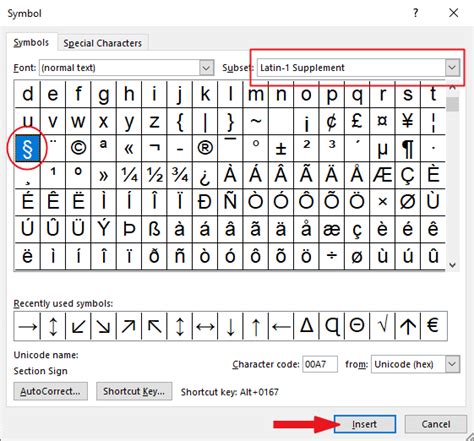 How to type Section symbol in Word/Excel (+ shortcut) - How to Type ...