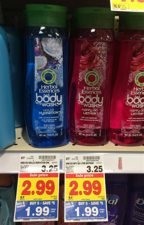 Herbal Essences Body Wash ONLY $1.24 with Kroger Mega Sale! - Kroger Krazy