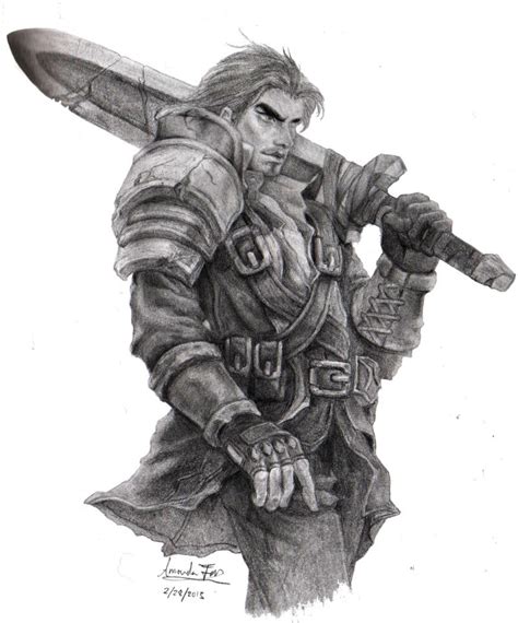 Garen - The Might of Demacia by InvinciChicken on DeviantArt