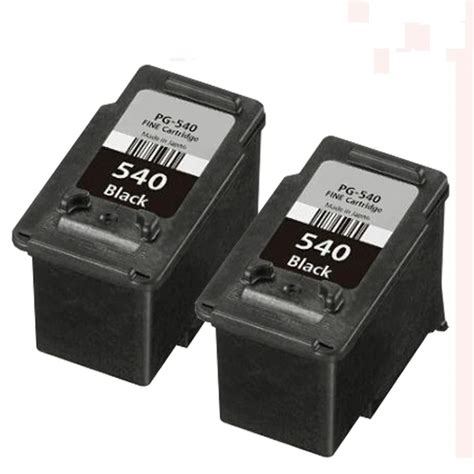 2x Compatible canon PG 540 BLACK ink cartridge For PIXMA MG4250 MX375 MX435 MX475 MX515 MX525 ...