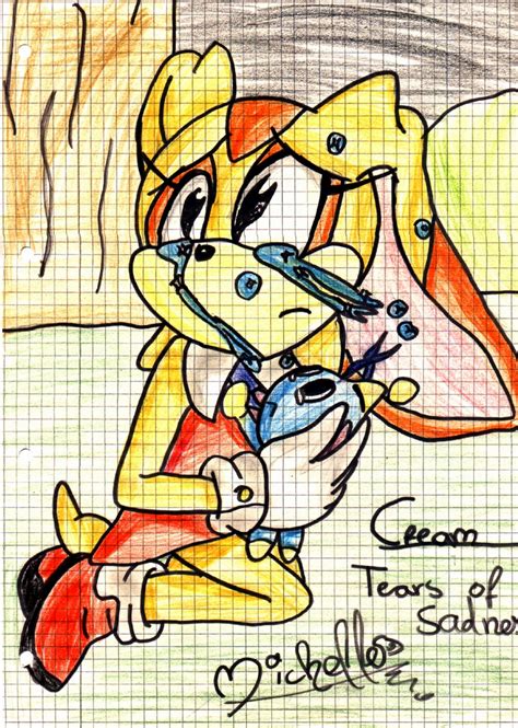 Cream the Rabbit - Sadness by MarioLuvPeach on DeviantArt