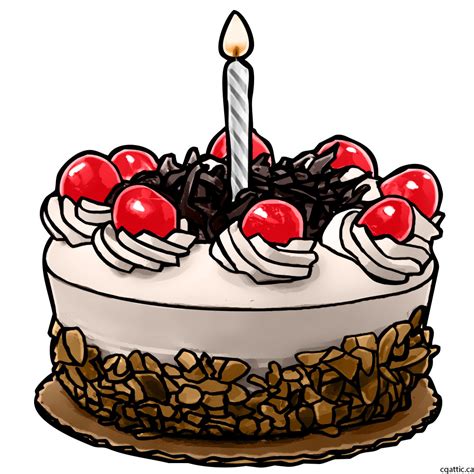 Birthday Cake Drawing Step By Step | Free download on ClipArtMag