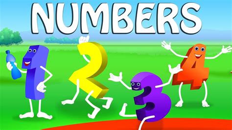 The Numbers Song - Learn To Count from 1 to 10 - Number Rhymes For ...