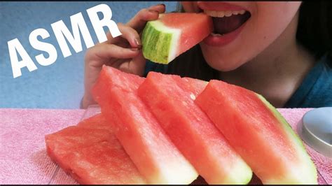 ASMR Watermelon (Extreme Crunch Eating Sounds) | Crunchy Sayuri - YouTube