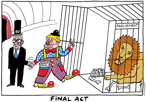 Political Cartoons: Boris Johnson forced to seek Brexit delay – East ...