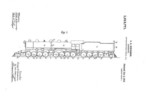 #1013771 Triplex design for the Baldwin Locomotive Works. Application ...