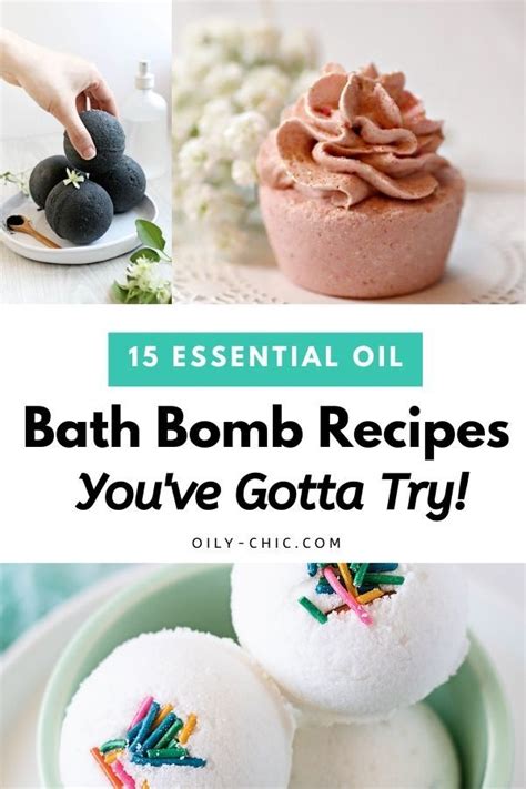 15 Essential Oil Bath Bomb Recipes | Essential oil bath bombs, Bath bomb recipes, Diy essential oils