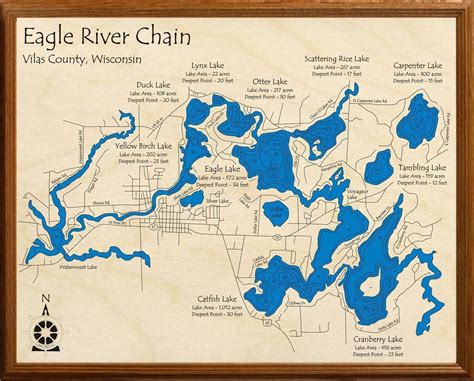 Eagle River Wisconsin Map