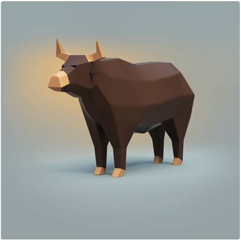 3D Bull Rigged Animation - TurboSquid 1560867