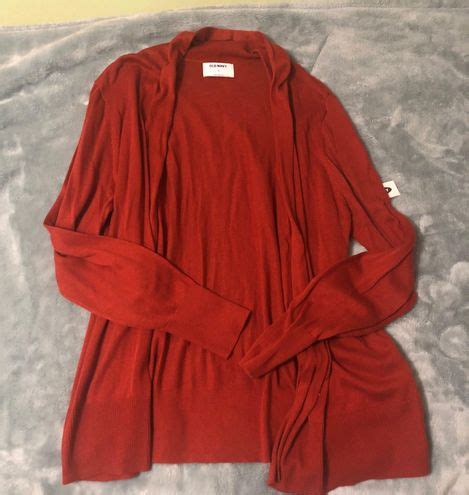 Old Navy Cardigan Red Size XL - $17 (43% Off Retail) New With Tags - From McKenzie