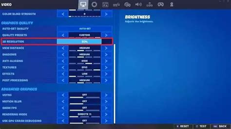 Best FPS Settings In Fortnite 🔥