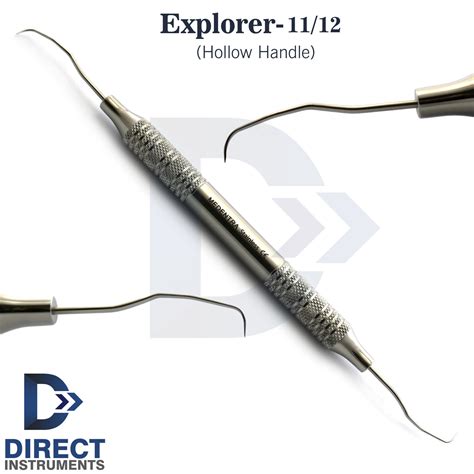 3Pcs Dental Explorer 6 Probe Single Ended Endodontic Caries Calculus Detection 796376602862 | eBay