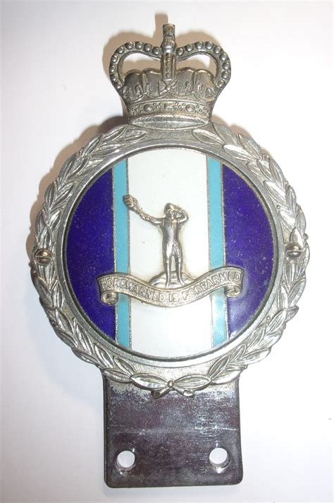 Royal Observer Corps Car Badge By J. R. Gaunt – sallyantiques.co.uk