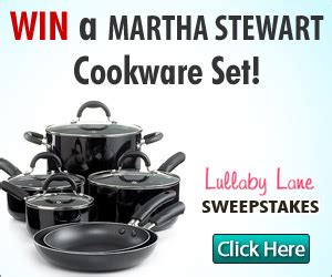 SWEEPS: Martha Stewart Cookware Set! (ends 7/16)