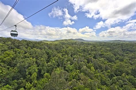 Kuranda Rainforest and Scenic Funicular Above a River Stock Photo ...