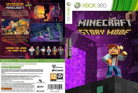 Game Cover - XBOX 360 - Minecraft STORY MODE by RaaTomazini on DeviantArt