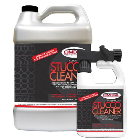 Stucco Cleaner - Omega Products International