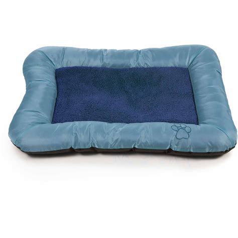 Petmaker Plush Dog Bed, Blue - Walmart.com