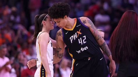 Diana Taurasi and Brittney Griner gesture to Caitlin Clark shows how they feel about WNBA rookie ...