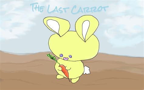 Cute Cartoon Bunny with Carrot by 8FestinaLente8 on DeviantArt