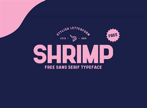 Shrimp Sans Serif Typeface