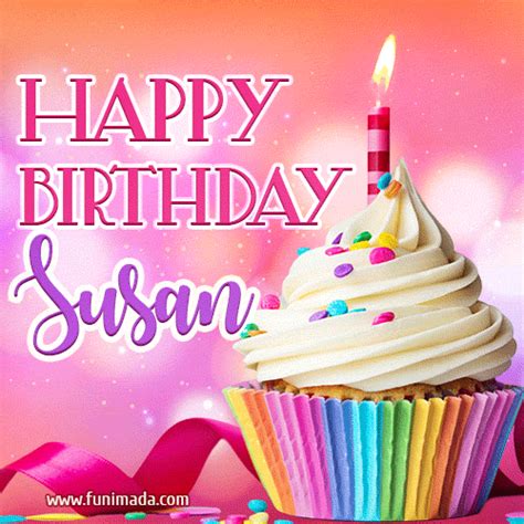 Happy Birthday Susan GIFs - Download on Funimada.com