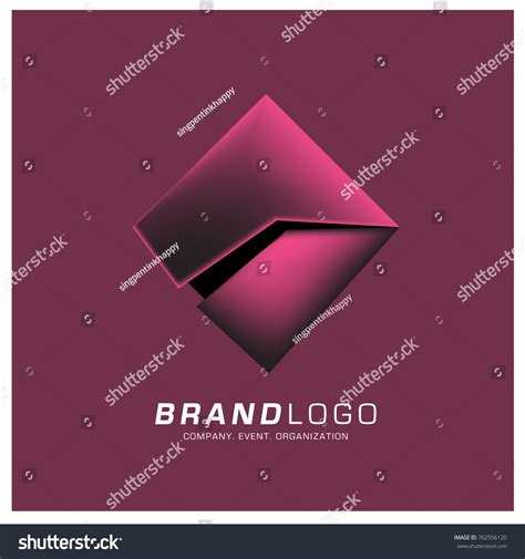 Vector Simple Geometric Logo Design Stock Vector (Royalty Free) 762556120 | Shutterstock