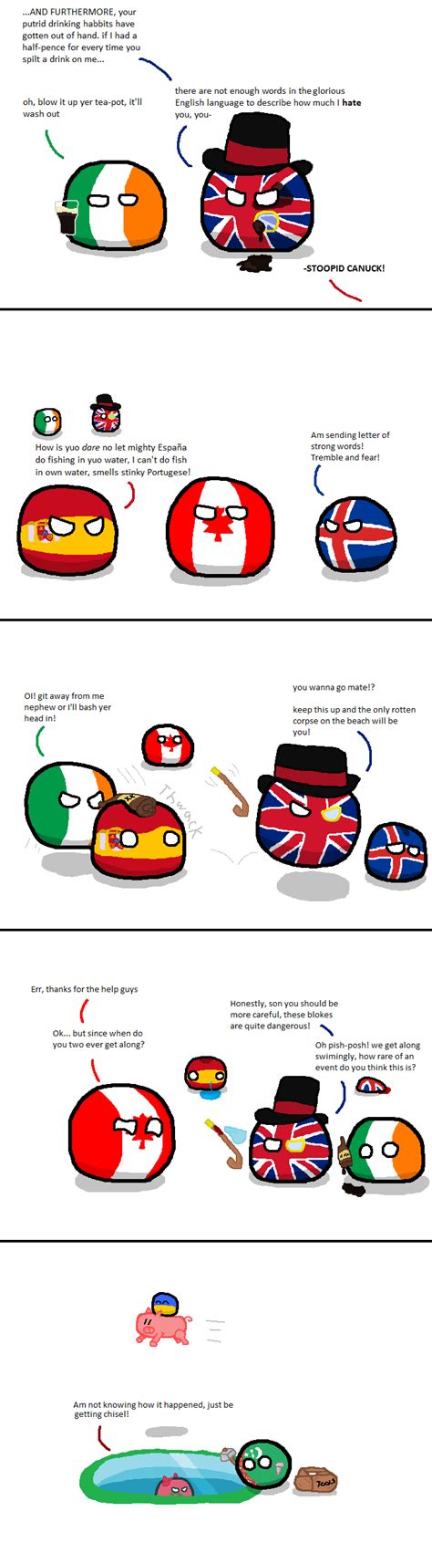 The Miraculous Side Effect of the Turbot War : r/polandball