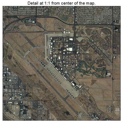 Aerial Photography Map of Tucson, AZ Arizona