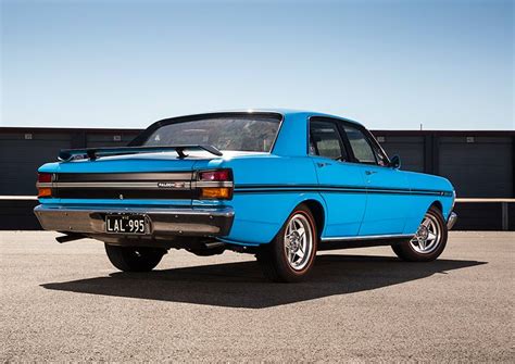 Allan Moffat drives the Ford Falcon GTHO Phase III