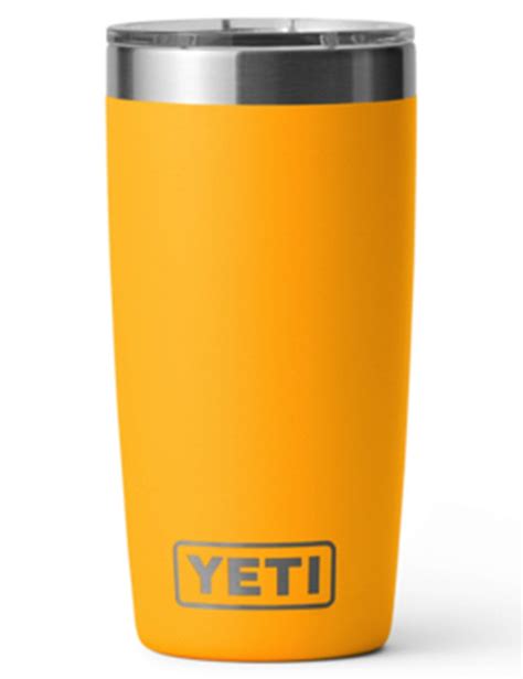 YETI Rambler 10oz Tumbler - Alpine Yellow - Lifestyle from Fat Buddha ...