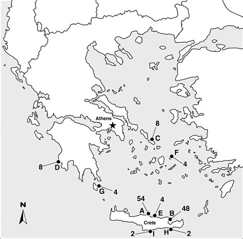 11 Ancient Greece Map Worksheet / worksheeto.com