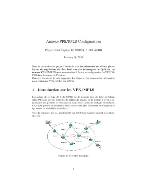 (PDF) Annexe VPN/MPLS Configuration | Moumed Touil - Academia.edu