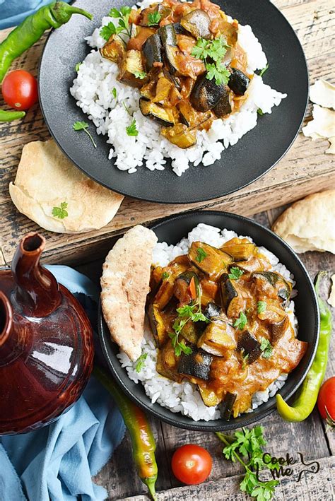 Vegan Roasted Eggplant Curry Recipe - COOK.ME