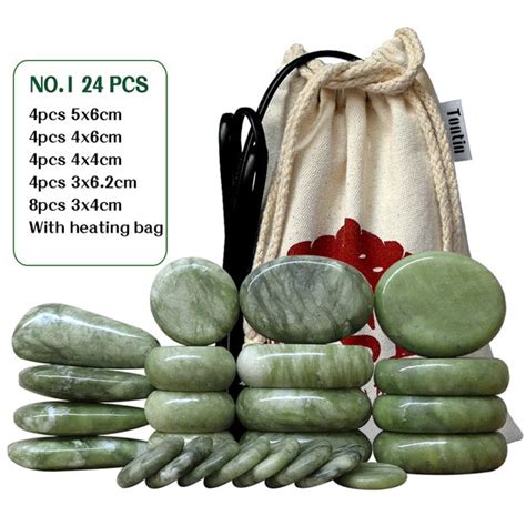 Tontin Jade glaze hot stone massage Set massager back massageador Heal – Great Rehab Medical