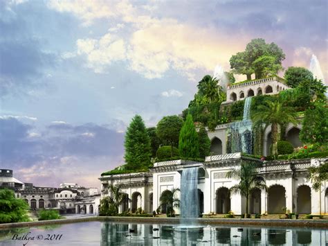 Hanging Gardens of Babylon by batkya on DeviantArt