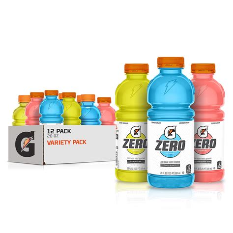 Buy Gatorade Thirst Quencher Zero Sugar Sports Drink, Variety Pack ...