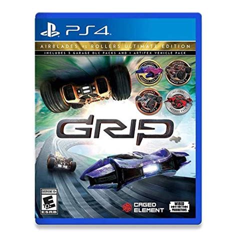 Amazon.com: Grip: Combat Racing - Rollers Vs Airblades Ultimate Edition - PlayStation 4 : Wired ...