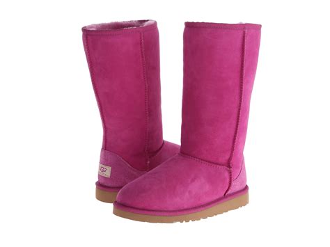 Ugg Kids Classic Tall Big Kid Victorian Pink | Shipped Free at Zappos