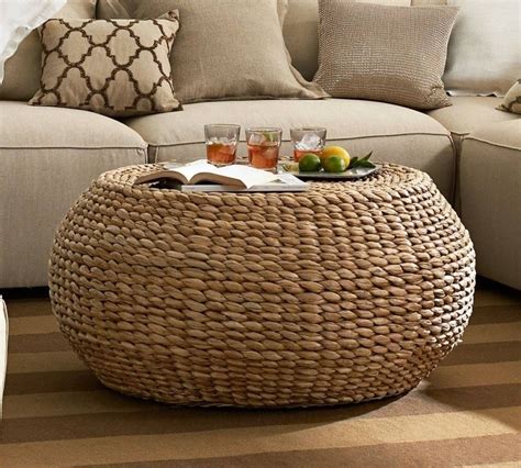 The 30 Best Collection of Round Woven Coffee Tables