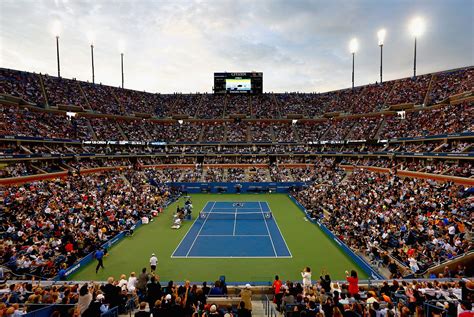 The U.S. Open Tennis Tournament in Flushing Meadows