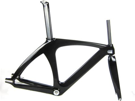 Full Carbon Track Frame Bike/Bicycle Frame T800 3K/UD Glossy /Matte Fnish Fixed Gear Frame with ...