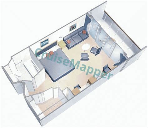 Liberty Of The Seas cabins and suites | CruiseMapper