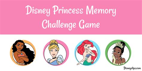 Disney Princess Memory Game | Disneyclips.com