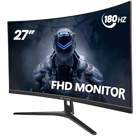 CRUA 27" 144hz/165HZ Curved Gaming Monitor Review