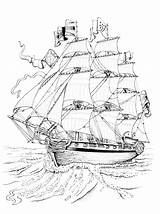 Simple Pirate Ship Coloring Page  Free Printable Pages For Kids sketch template