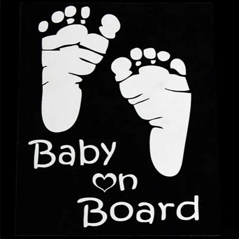 Popular Baby On Board Vinyl Car Graphics Window Vehicle Sticker Decal ...