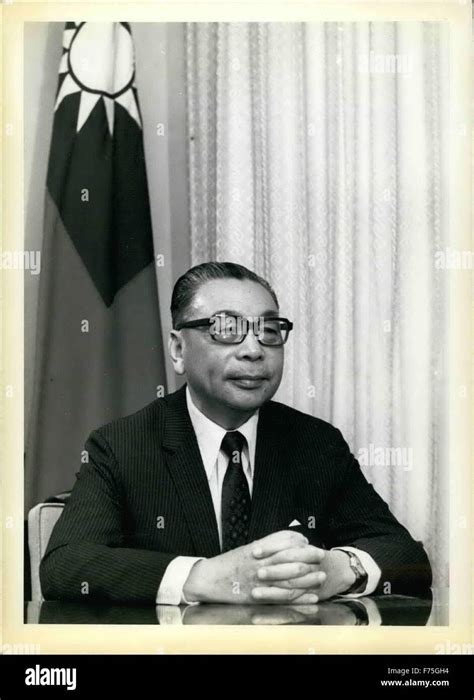 1965 - Premier Chiang Ching-Kuo, Taiwan © Keystone Pictures USA/ZUMAPRESS.com/Alamy Live News ...